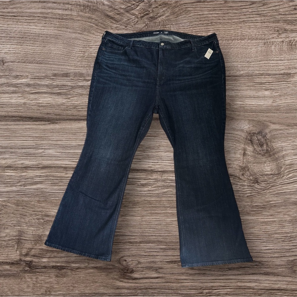 ⭐️NWT⭐️ Old Navy “Higher High-Rise Secret Smooth Pockets Flare Size 28 - Picture 2 of 8